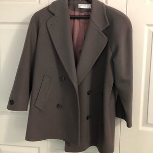 Womens Jones New York Wool Coat